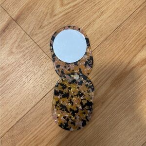 Poketo Pink Tortoise Pocket Mirror